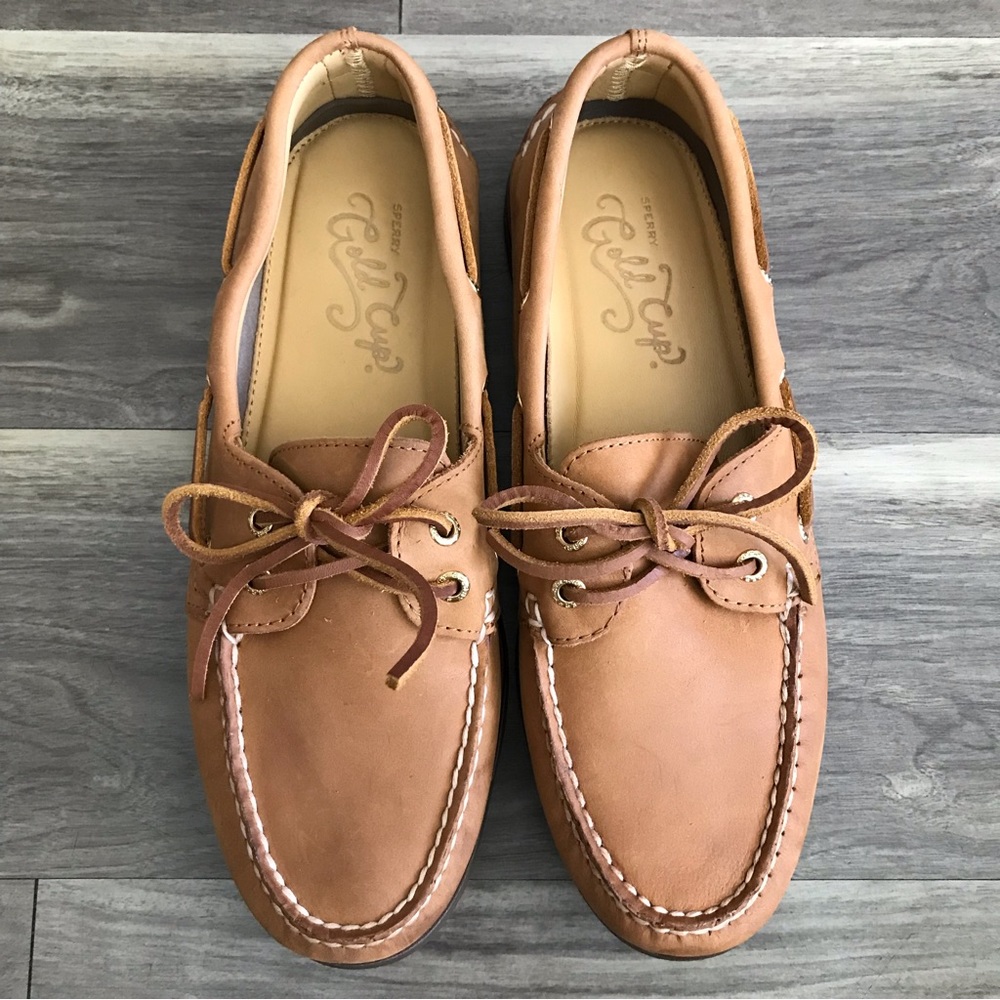Men's Sperry Gold Cup Authentic Original Boat Shoe (Color: Tan)